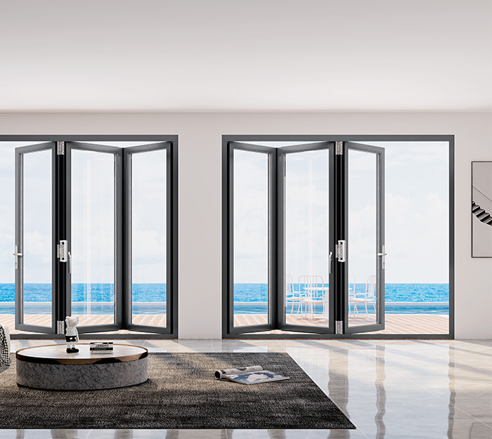 瓦力游戏_折叠门系列_Z92断桥超重型折叠门 